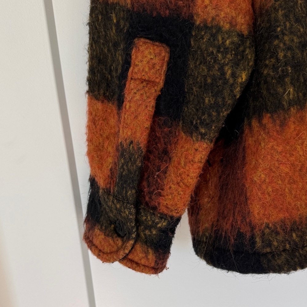 Anine Bing Samone Wool-Blend Trucker Jacket - Picture 9 of 15